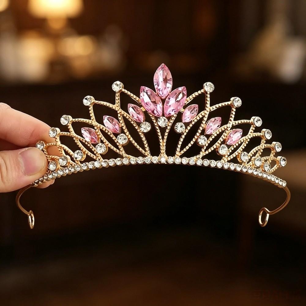 Rhinestone Queen Princess Crowns Birthday Crown Bride's Crown Hair Accessories
