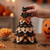 Pumpkin Ghost Halloween Quilted Fabric Tree Kit Hand Sewing Festival Tree  Halloween Party
