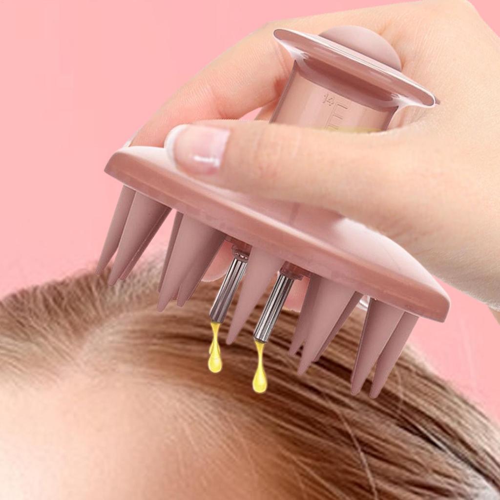 Hair Scalp Oil Applicator Oil Applicator For Scale With Massage Root Comb Bottle Brush Dispenser For Loss Thinning Growth