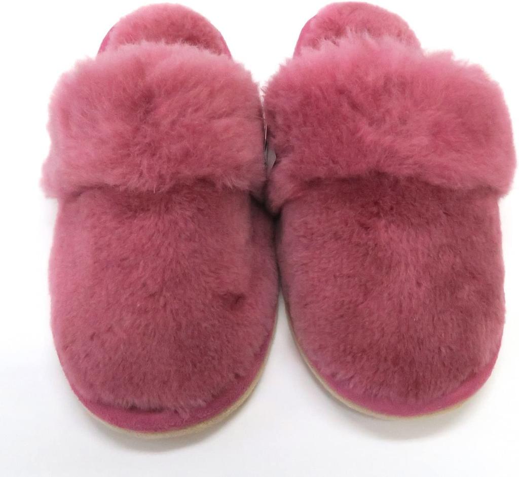 FURFURMOUTON Waschbare nordische Naturwolle Schaffell Hergestellt aus natürlicher australischer Merino Warme Zimmer E800 Hausschuhe, Hausschuhe, 100% Wolle, Unisex, Schuhe,