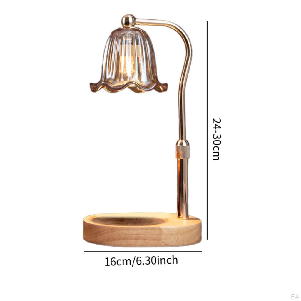 Candle Warmer Lamp Adjustable Electric Flameless Light Electronic Melting