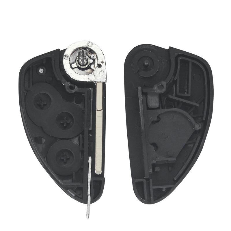 KEYYOU 2/3 Buttons Flip Key Shell For Alfa Romeo 147 156 166 GT Remote Folding Car Key Case Replacement Fob With SIP22 Blade