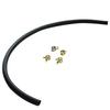 Fuel Hose with 10 Hose Clip 7mm Inner Diameter Flexible Fuel Hose Plastic for Boats Marine Outboard Gas  Petrol