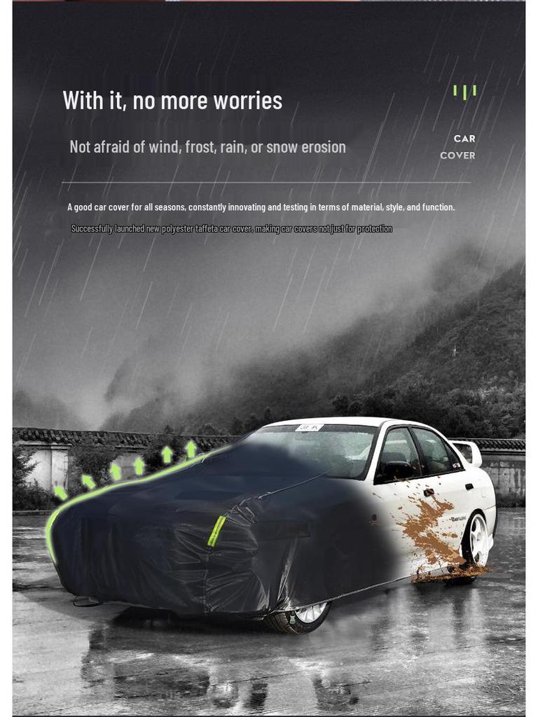 Honda CRV, Binhzhi, XRV, Guandao, URV, Haoying Car Cover: Sun & Rain Protection with Heat Insulation