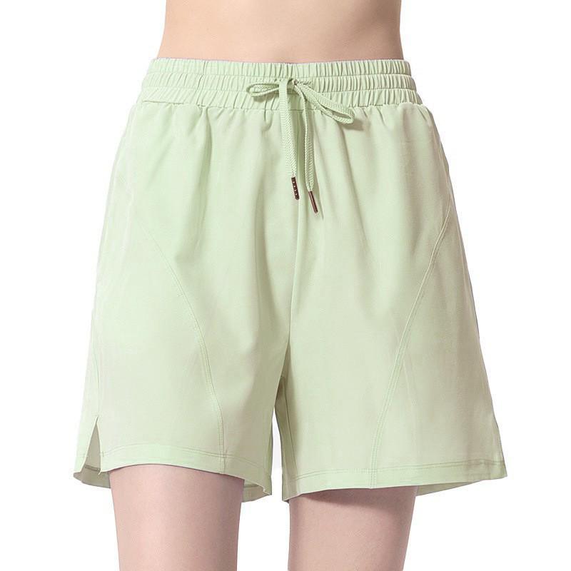 

Women s Quick-Dry Slimming Mid-Length Running Shorts Extra Large світло-зелений колір