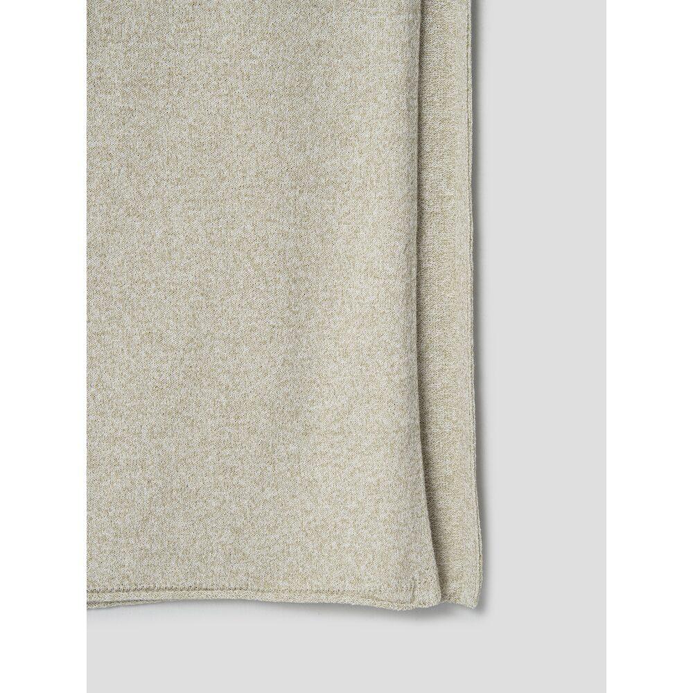 Anggae Knit Wrap Long Skirt Khaki