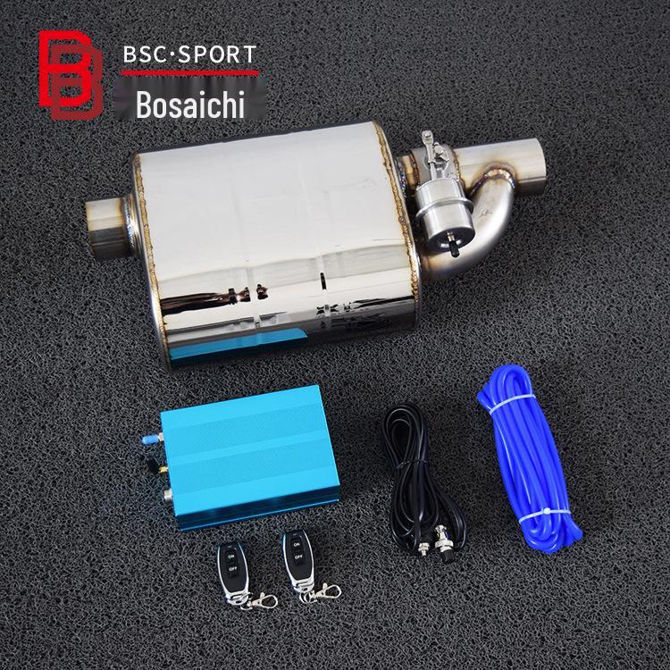 Universal Remote-Controlled Exhaust Valve: Single Inlet/Outlet Pneumatic System