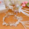Photography Props Butterfly Girl Flower Crown Hair Hoop Korean Style Headband Children Wreath