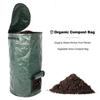 34Gallons trädgårdsavfallspåsar Ekologisk kompostpåse Grönsaksodlingskompostpåse Trädgårdsgrönsaksås