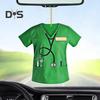 Asistentă medicală uniformă formă decor plat acrilic agățat ornament breloc pandantiv cadou pentru asistente medicale medici mașina geantă decor