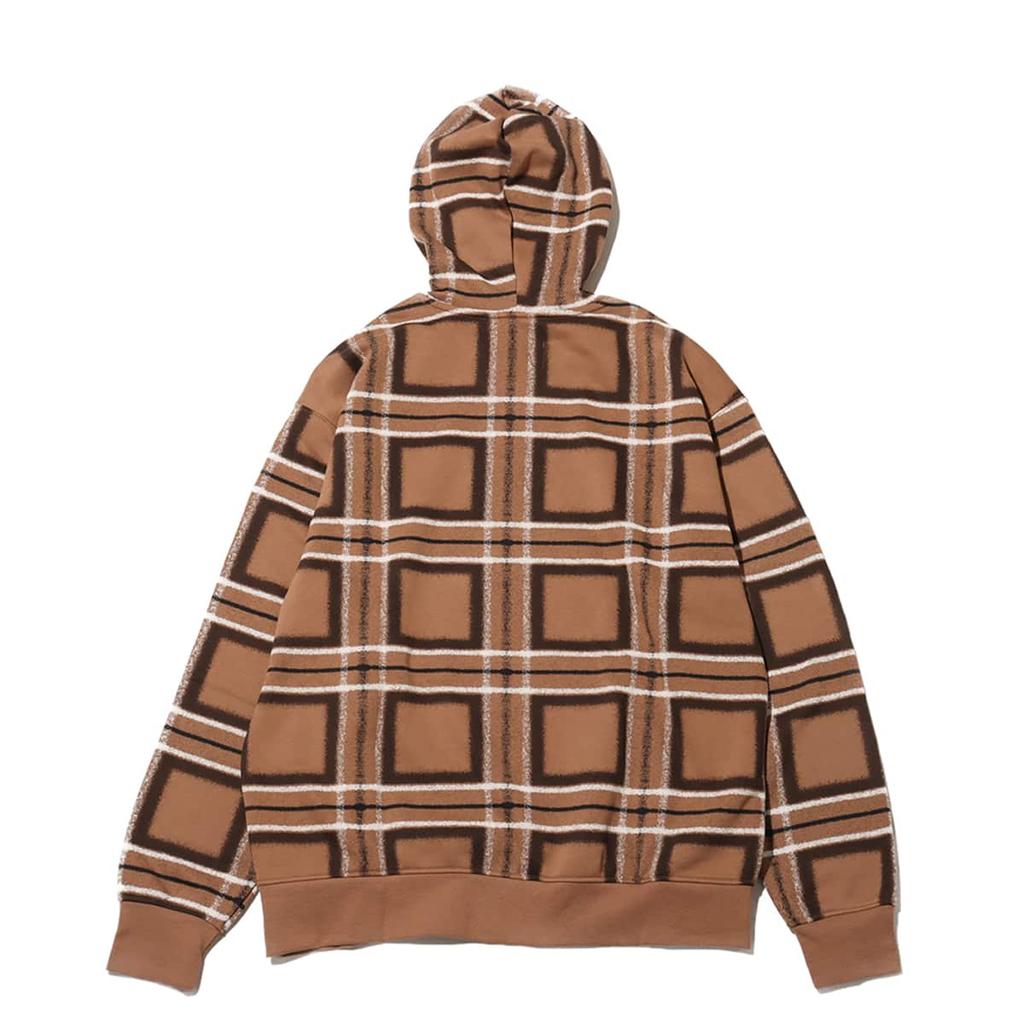 Jordan Archaeo Brown M J Ess Hldy Flc Po Plaid Print Soft Long Sleeve Hoodie Unisex hoodies FV7458-223