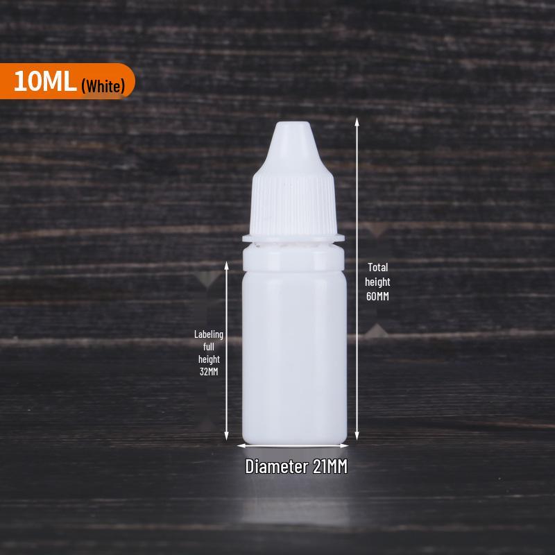 Squeeze Plastic Eye Dropper Bottles: 5ml, 10ml, 20ml for Eye Drops or Ink