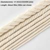 50/100M Macrame Cord Thread Beige Craft Cord New Macrame Rope  Home Decor