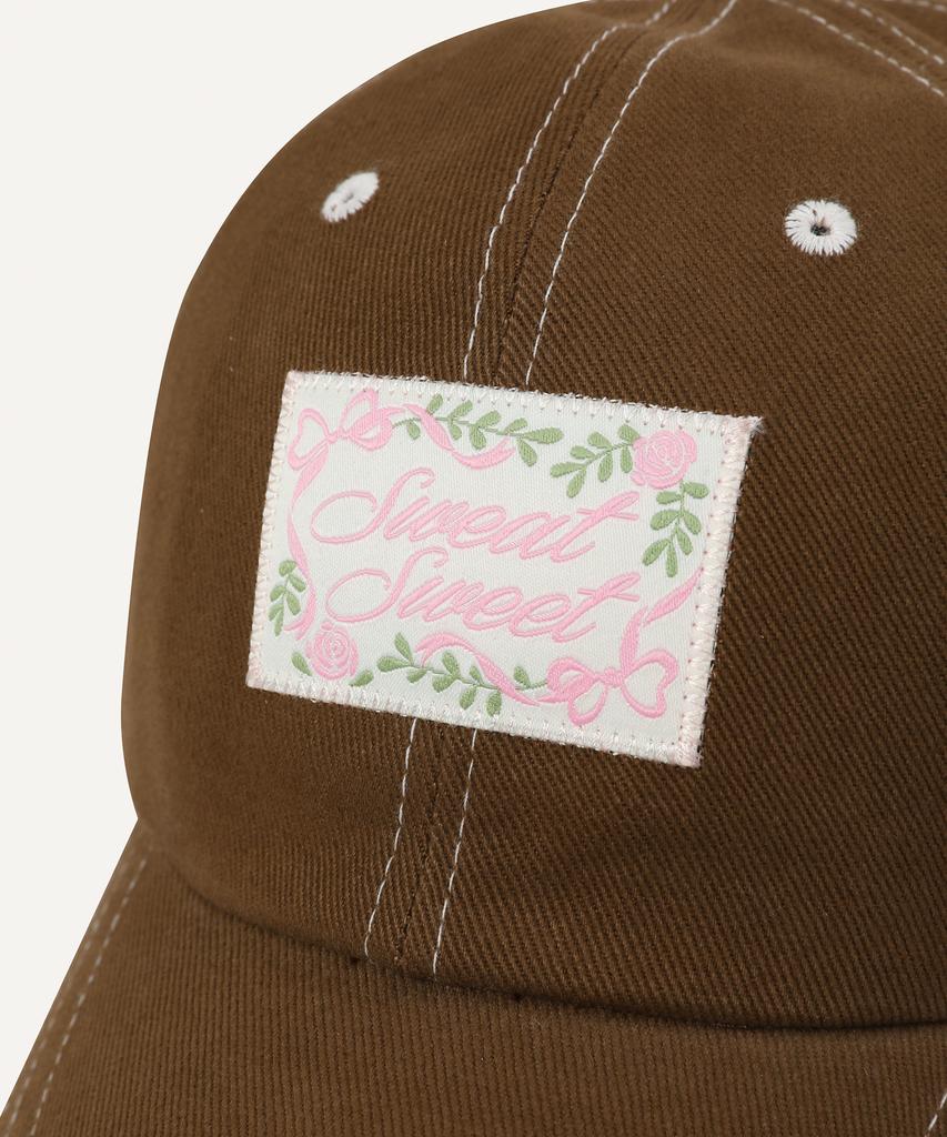 SWEATSWEET Not Cover Lovely Ball Cap - Brown