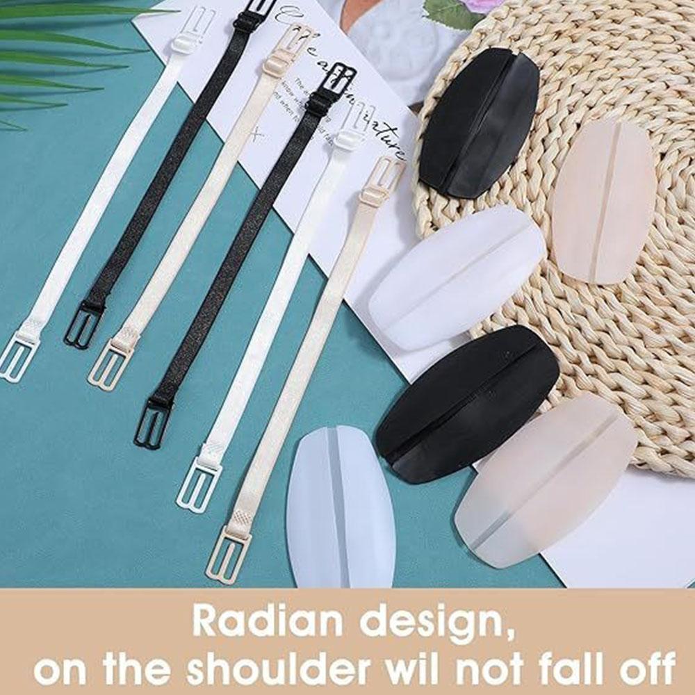 12pcs Bra Strap Cushion Non-Slip for Women