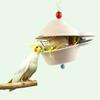 Parrot Chewing Toy Paper/ Rattan Parrots Beak Grinding Toy Bites Resistant Cockatiels Parakeets Hangings Bird Molar Toy