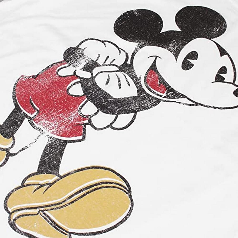 Disney Mens Mickey Mouse Vintage T-Shirt