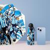 Argentina national football team Pattern Printed Mini 5 Folds 8 Ribs Compact Umbrella Windproof Waterproof Lightweight Portable Folding