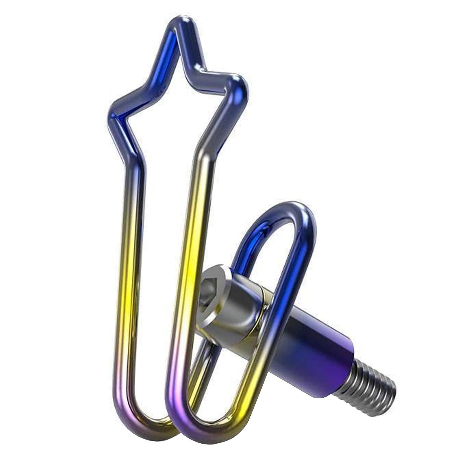 

Крючок для мотоциклетного шлема, держатель-вешалка из нержавеющей стали, крючок для мотоциклетного шлема, скутера синий