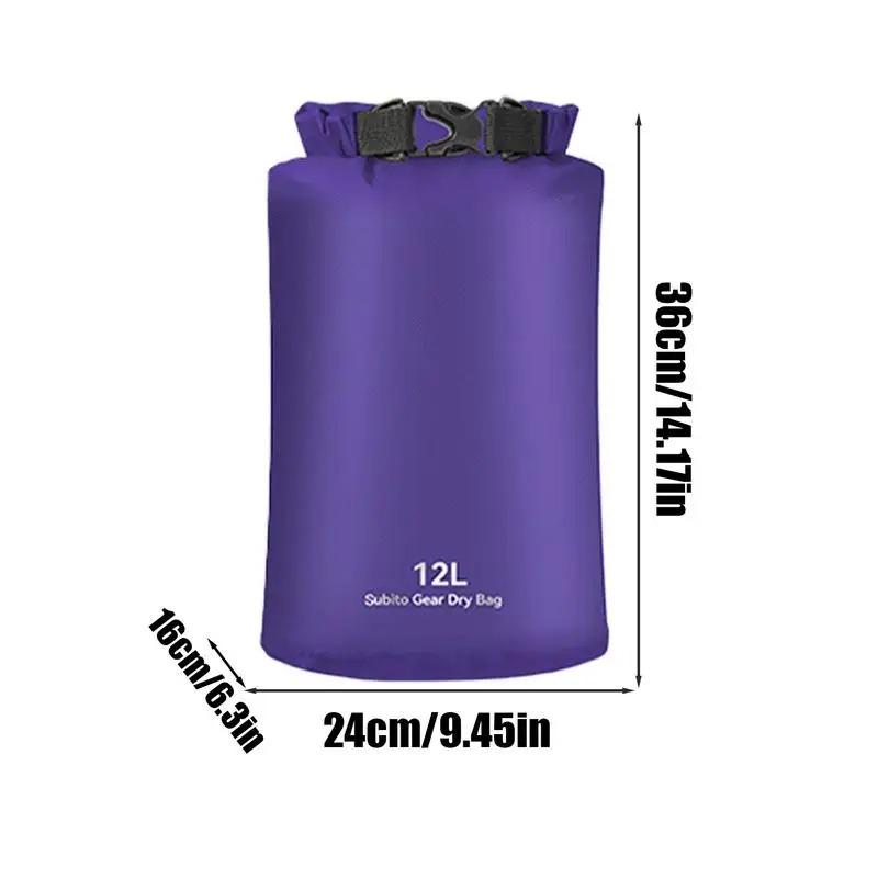 Waterproof Bags For Boating Camping Sack 3L/5L/12L/20L/35L Dry Bag Waterproof Lightweight Floating Sack For Men Kayaking Camping