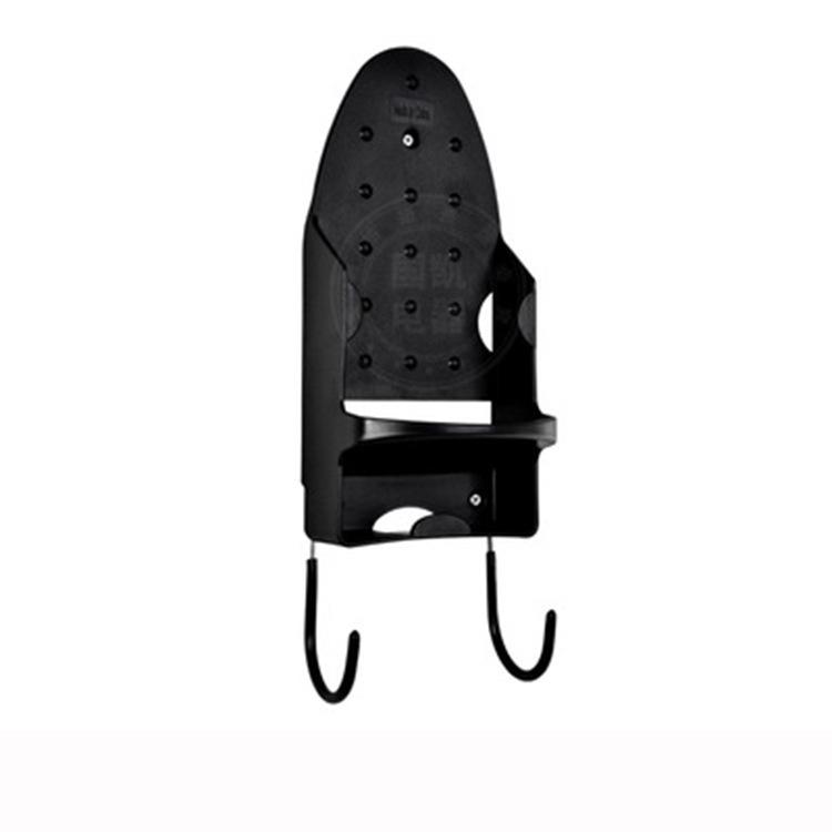 Hotel Iron Hanger and Storage Shelf for Guest Room Ironing Board - Extra Thick, White.