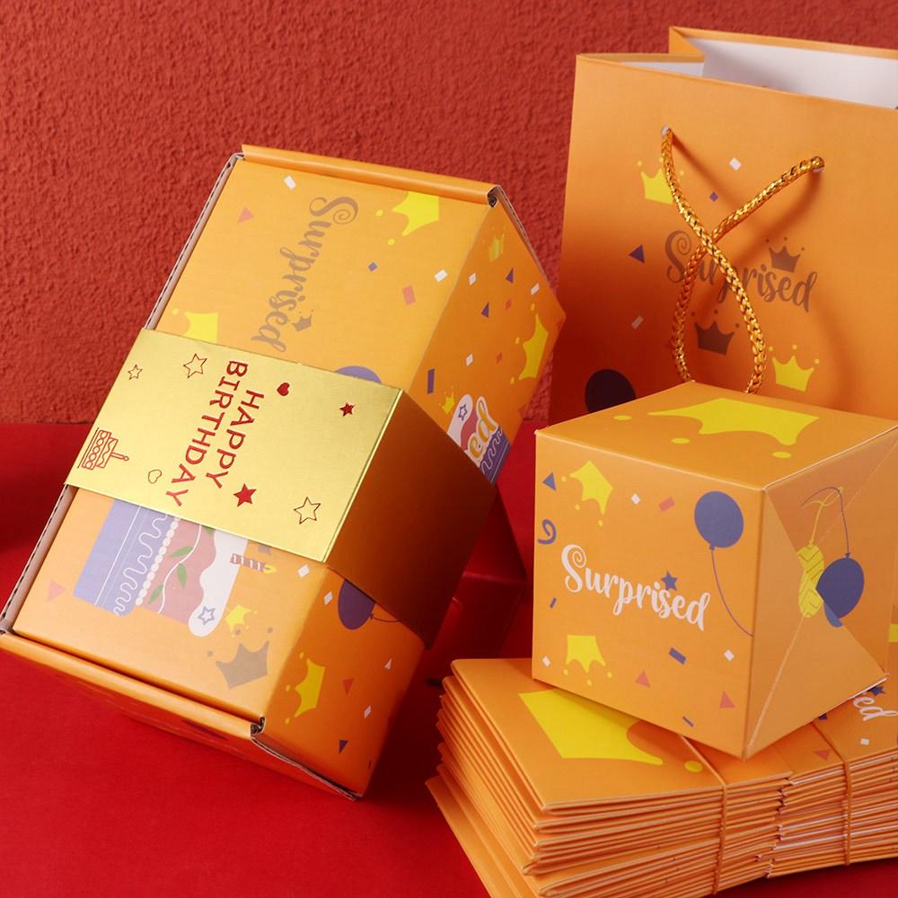 Pop Up Surprise Surprise Bounce Box Luxury Money Box Creative Cash Explosion Gift Box Valentine