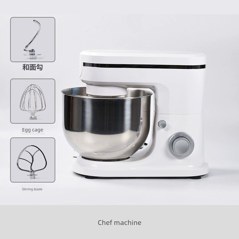 

Flour-Mixing Machine Commercial Full-Automatic Dough Mixing Flour-Mixing Machine For Home Beat up the Cream Integrated Multifunctional Stand Mixer 6L1500W