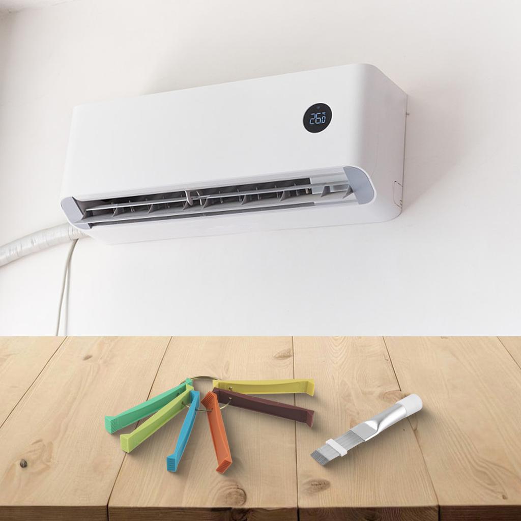 Air Conditioner Fin Cooler Repair Combs Household Plastic + Metal Solid Sturdy Tools Waterproof For Radiator 2pcs