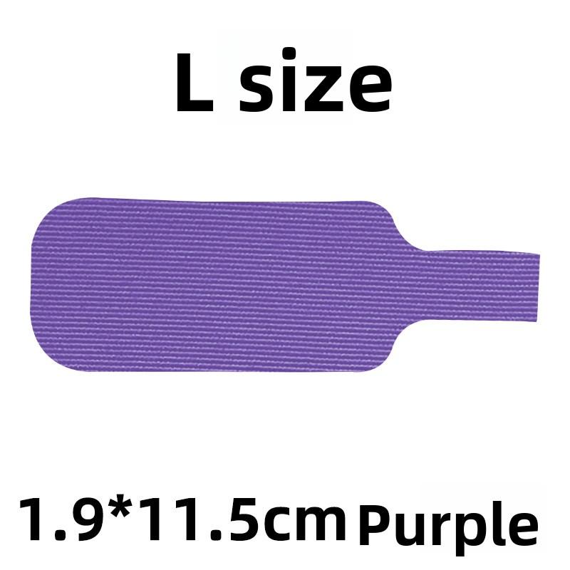 

5 шт. Наліпки для письма з липучкою Кольорові кабельні наліпки Кабельні наліпки з липучкою Маркувальна пряжка для мережевого кабелю 5PCS фіолетовий