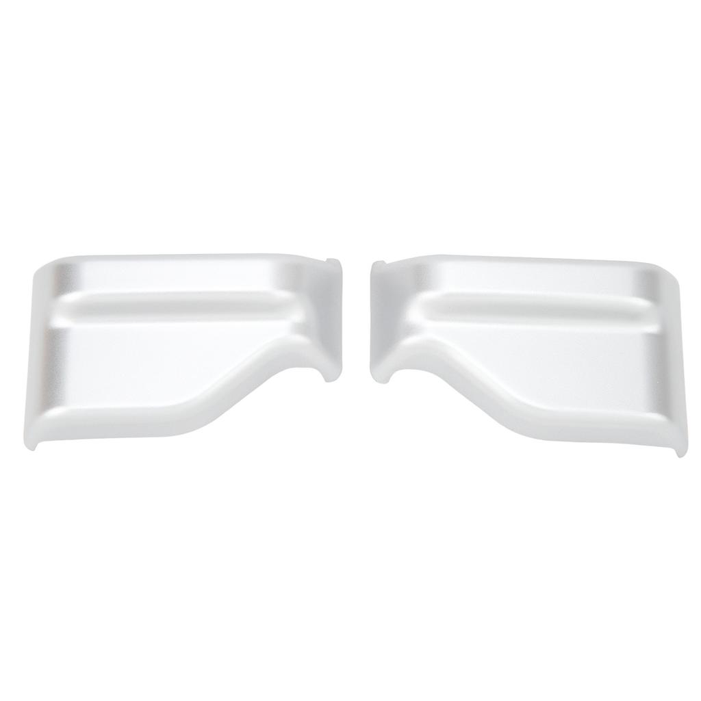 2Pcs Seat Belt Buckle Cover Trim Cap Matt Plated Protective Stylish High Hardness Replacement for Benz Vito W447