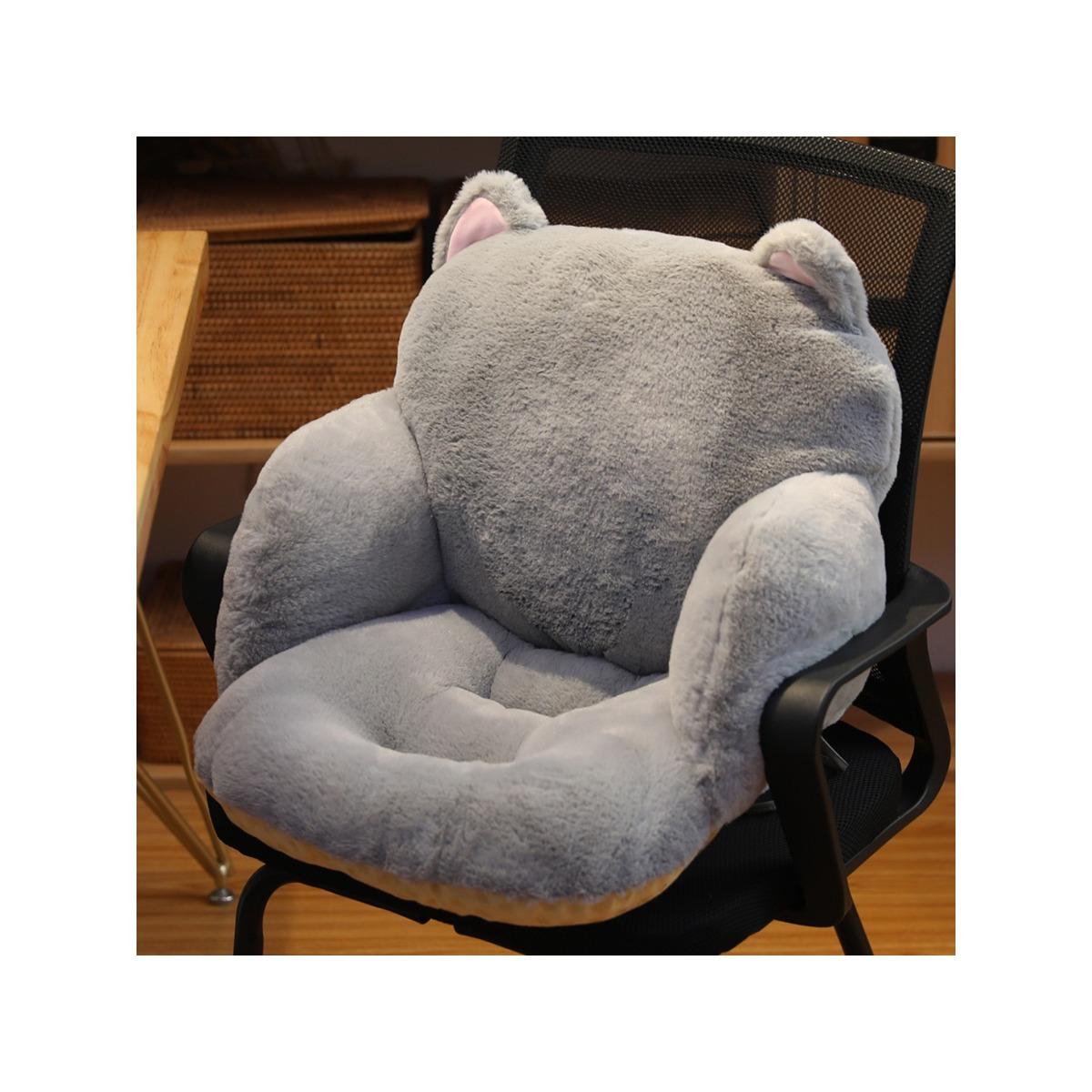 Animal shaped comfortable fluffy cushion, suitable for living rooms, bedrooms, and offices 45x35x35cm