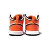 Air Jordan 1 Mid SE TD Turf Orange Baby Sneakers Black White BQ6933-802