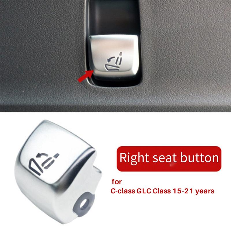 Car Right Side Seat Switch Button Repair Button Cover For Mercedes-Benz C-Class W205 GLC W253 2015- Seat Button Accessories-