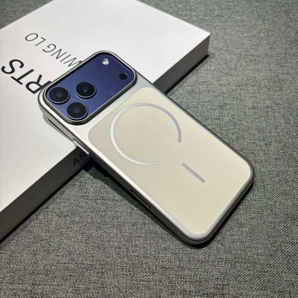 iPhone 17 Pro Max Magnetic Case: Second Gen, Soft & Smooth, Drop-proof, Solid Color