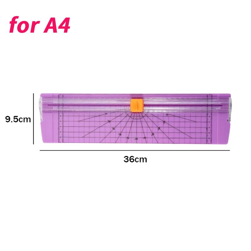 Mode Populär A4/A5 Precision Pappersfoto Trimmers Skärare Scrapbook Trimmer Lättvikt Skärmatta Maskin Ny