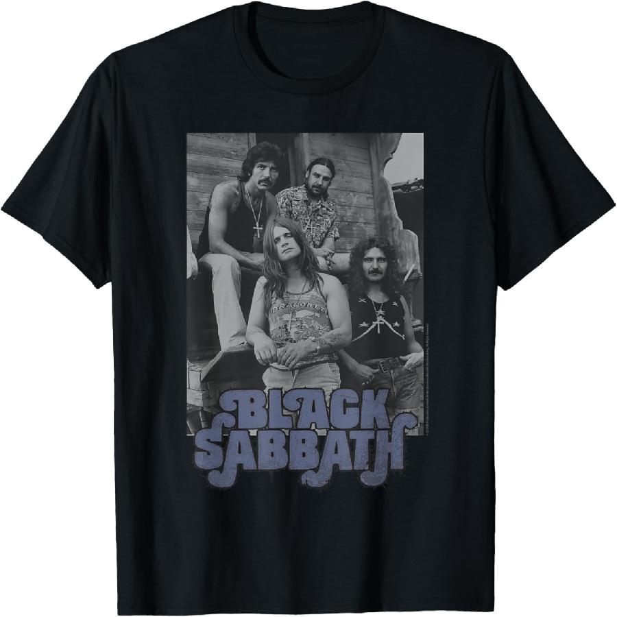 Футболка с ретро-фотографией Black Sabbath XXXXXL чёрный