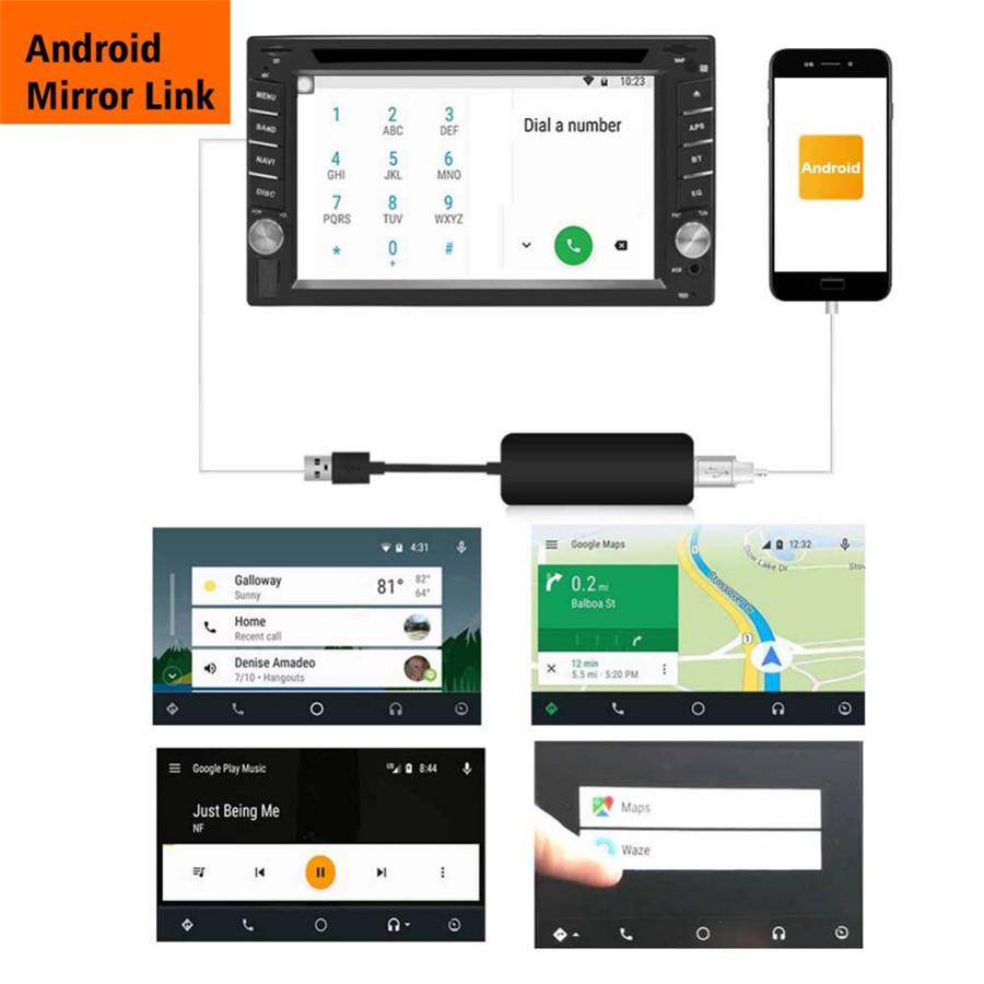 1 X Portable Black Car SUV USBDongle Fits For Android iPhone GPS Player