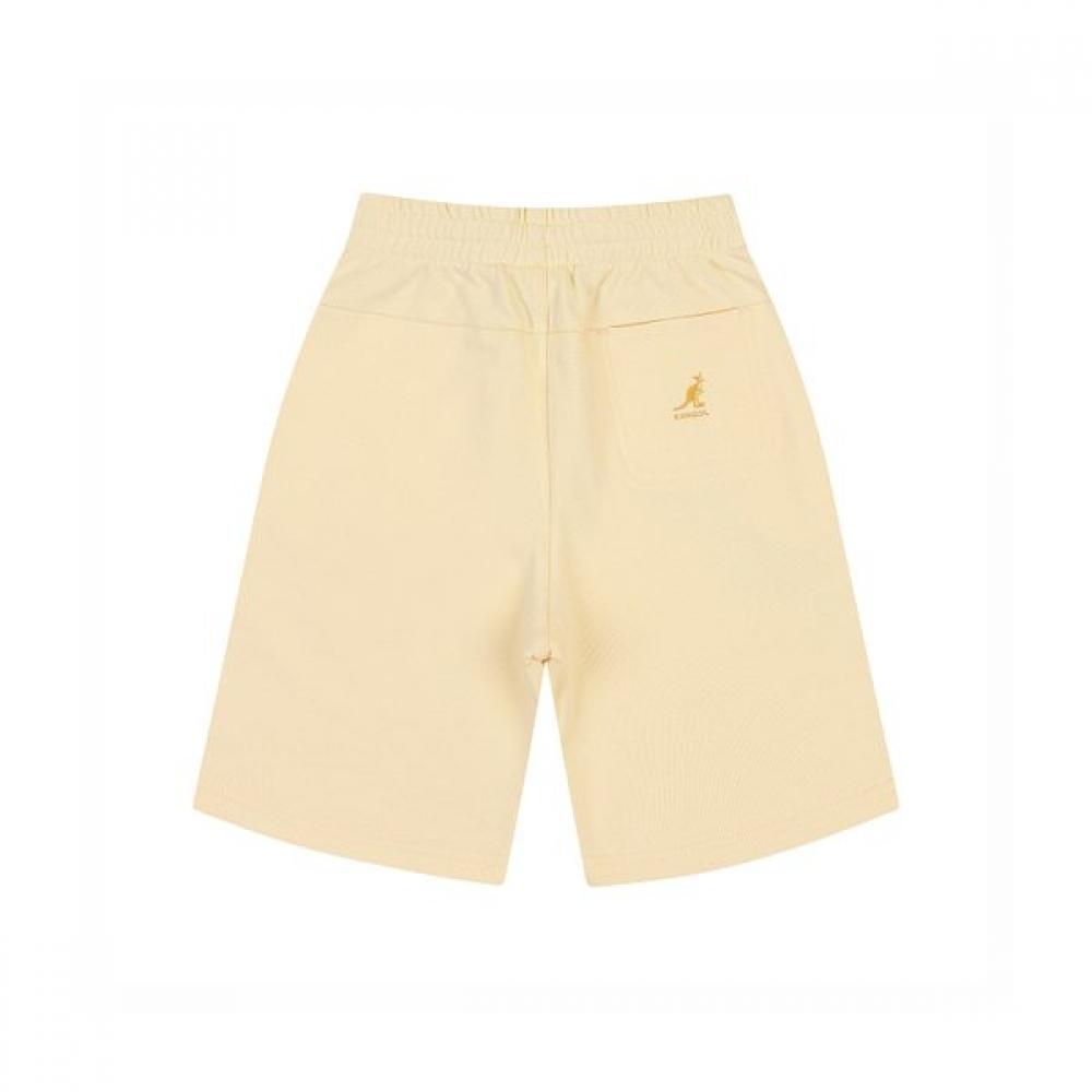 Kangol Kids Casual Fit Shorts Yellow Sb 0051