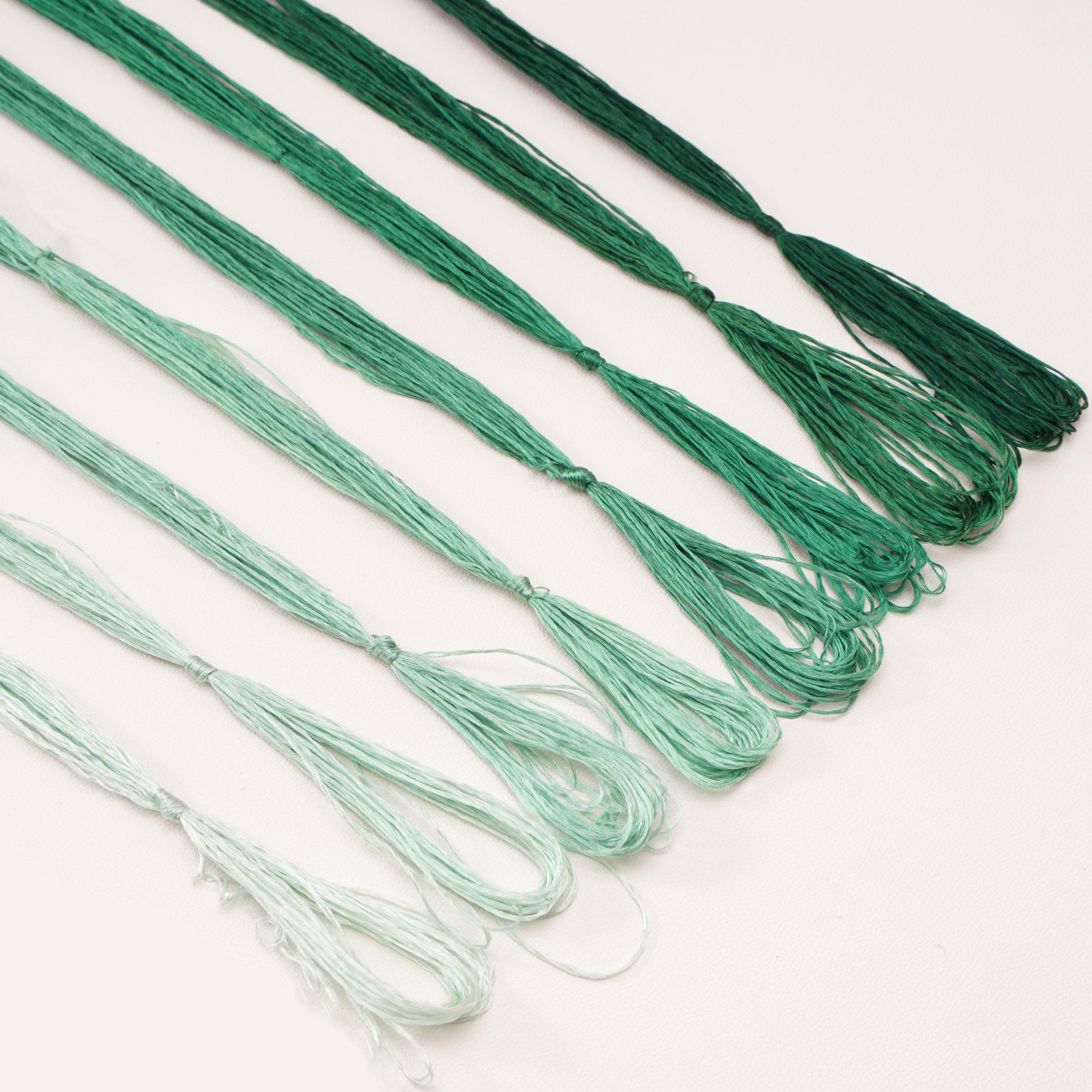 

8шт x 20м шелковая нить с низкой круткой для изготовления украшений из бархатных цветов своими руками 11