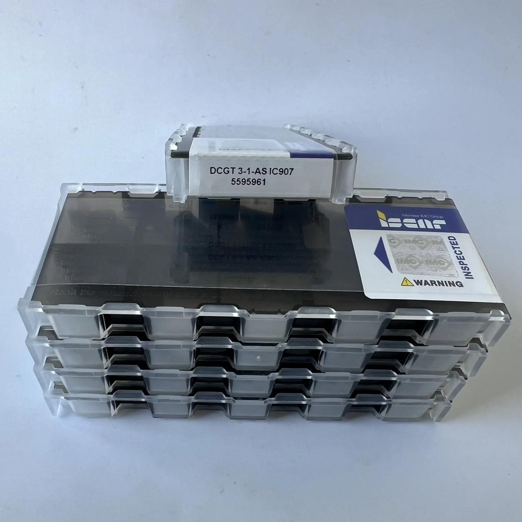 ISCAR / DCGT11T304-AS IC907  /Industrial indexable Carbide Inserts 10 PCS