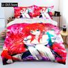 Sexy Girl High School DxD Anime Bedding Set Duvet Cover Bed Set Quilt Cover Pillowcase Comforter King Queen Size Boys Adult
