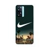 Case for Oppo A57s 4G Nike Logo California Palms At Night