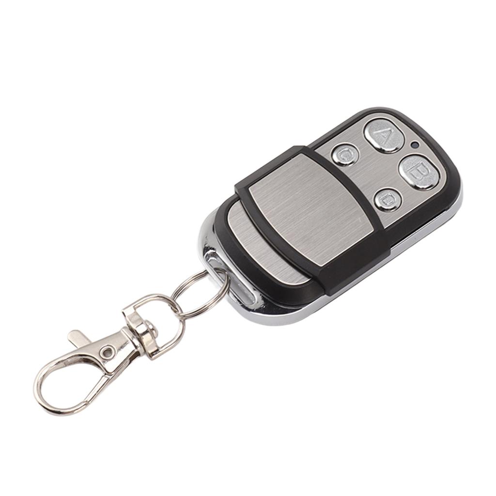 4 Buttons Door Remote Control Wireless Door Opener Transmitter for Garage Security System Built In
