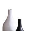 Black & White European Style Ceramic Vase for Minimalist Flower Arrangements