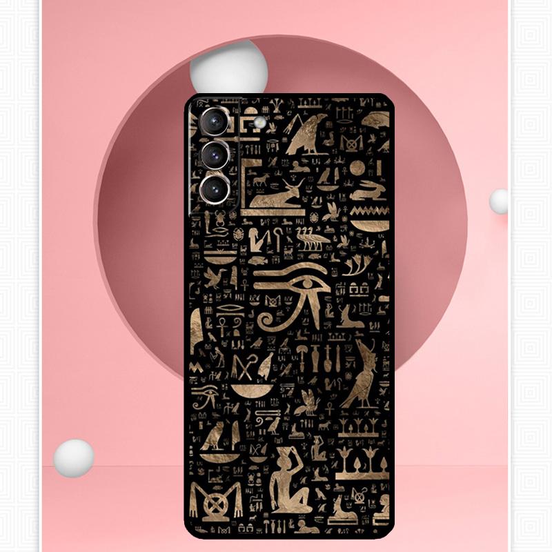 Egypt Egyptian Pharaoh Case For Samsung Galaxy S25 Ultra S21 S22 S23 S24 Ultra S9 S10 S20 Plus S25 FE Cover Funda