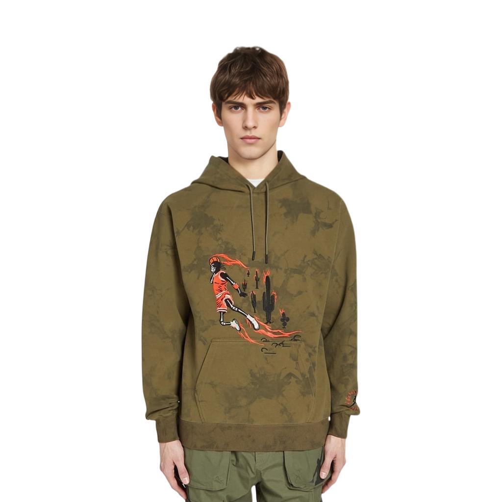 Cactus Jack By Travis Scott X Air Jordan Gewaschener Wildleder Hoodie CN3422-222