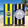 B-Back To The Future Cartoon Towel Polyester Beach Towel Quick Dry Sand Free Bath Towel For Summer Pool Travel Vacation