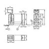 New Original IFM E20974 Rotary Mounting Clip - Die-Cast Zinc Sensor Accessory
