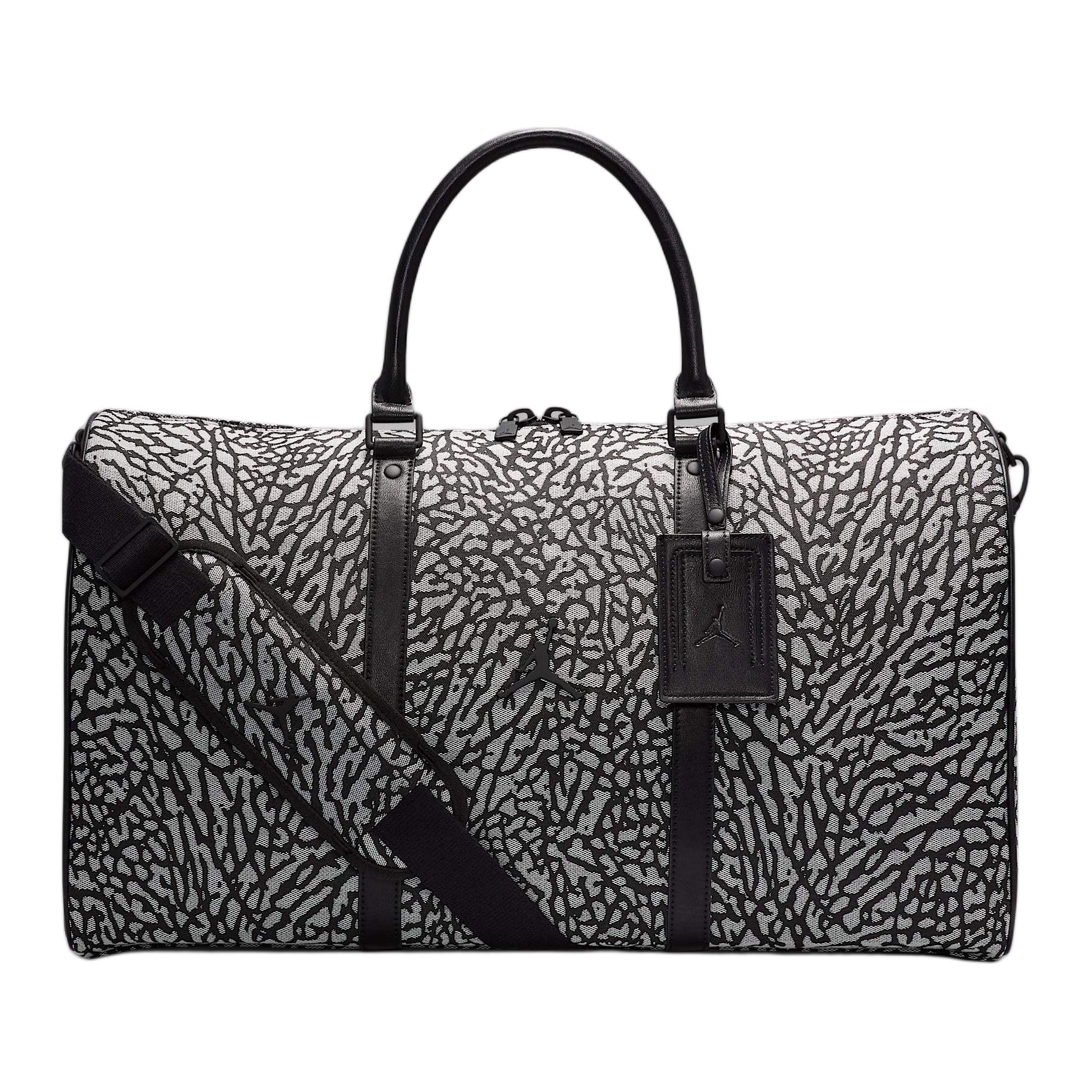 Jordan Icon Fashion Casual Polyester Tote Shoulder Crossbody Travel Bag Unisex Bags Black HV1613-010 Black