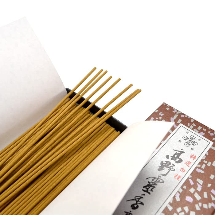 Koyasan Daishido Incense Sticks Takano Reika Specially Selected 3 Types Set (premium Incense, Sandalwood, Lotus) (6)